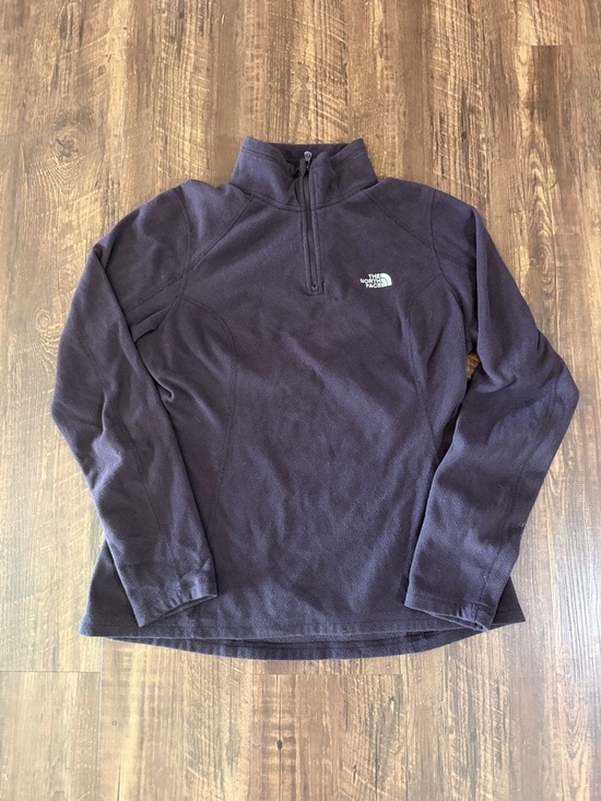 The North Face Sweaters - The North Face Women's Half-Zip Fleece Pullover Dark Purple Size Medium